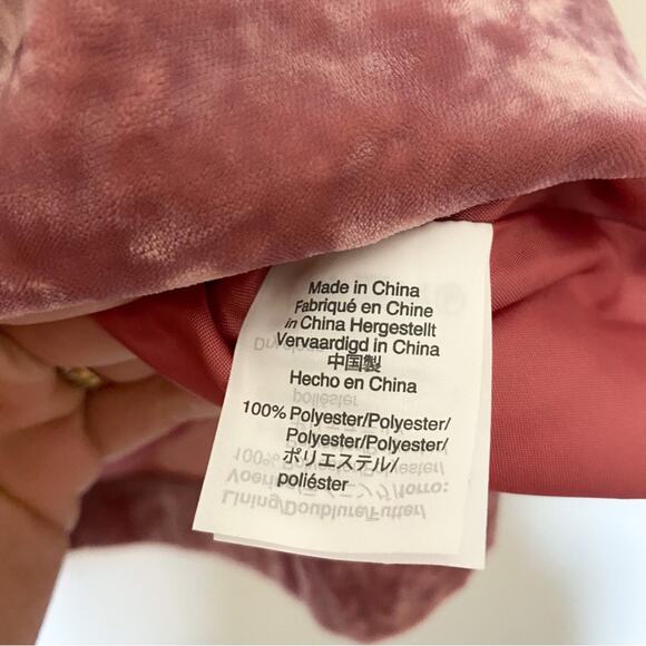 NWT J. Crew Pink Crushed Velvet Ruffle Tank Top - Picture 5 of 6